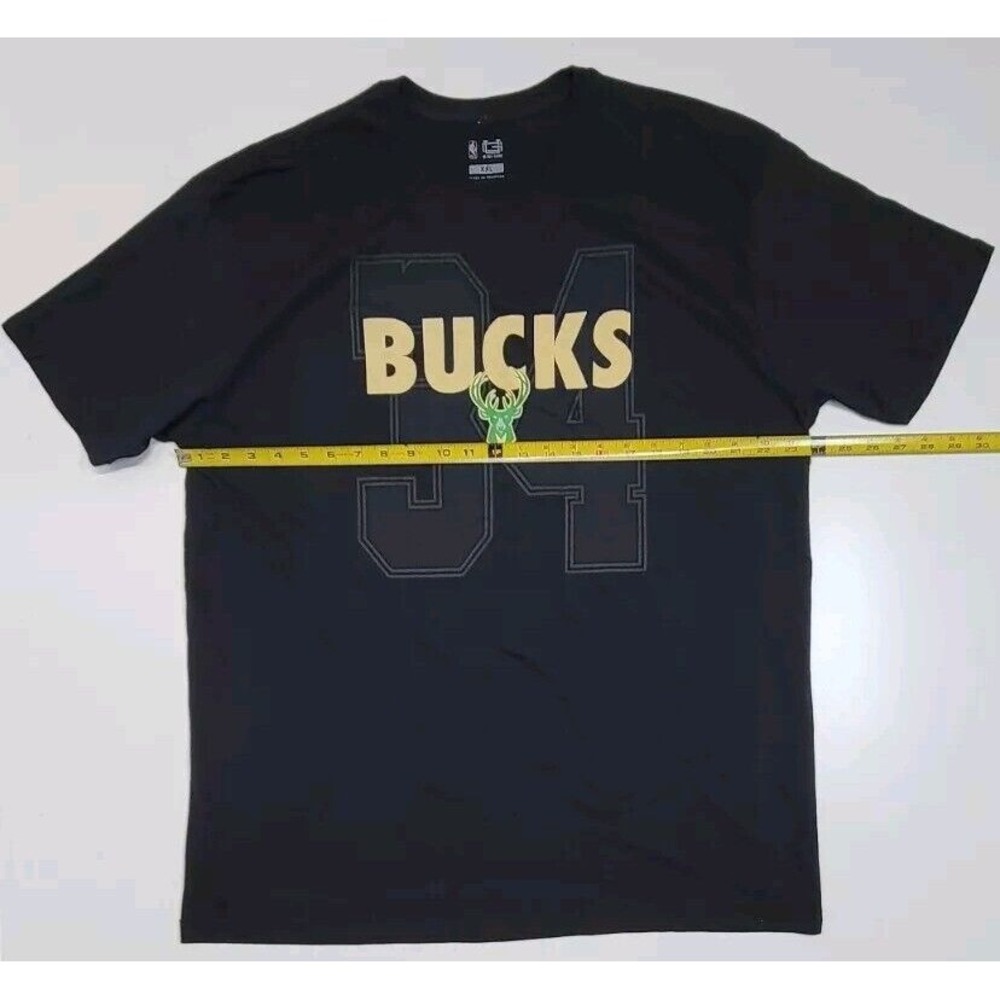 Milwaukee Bucks Giannis Antetokounmpo Shirt 34 Men's Size XXL NBA New No Tags‎